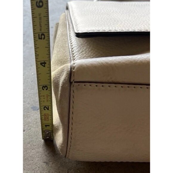 Kate Spade New York MAGNOLIA PARK LARGE LAUREL Tote Leather Bag Purse Cream - Picture 5 of 16